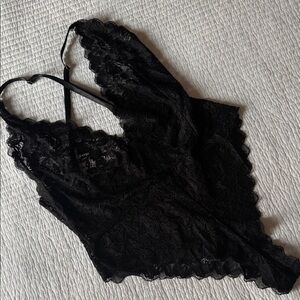 Black Lace Bodysuit